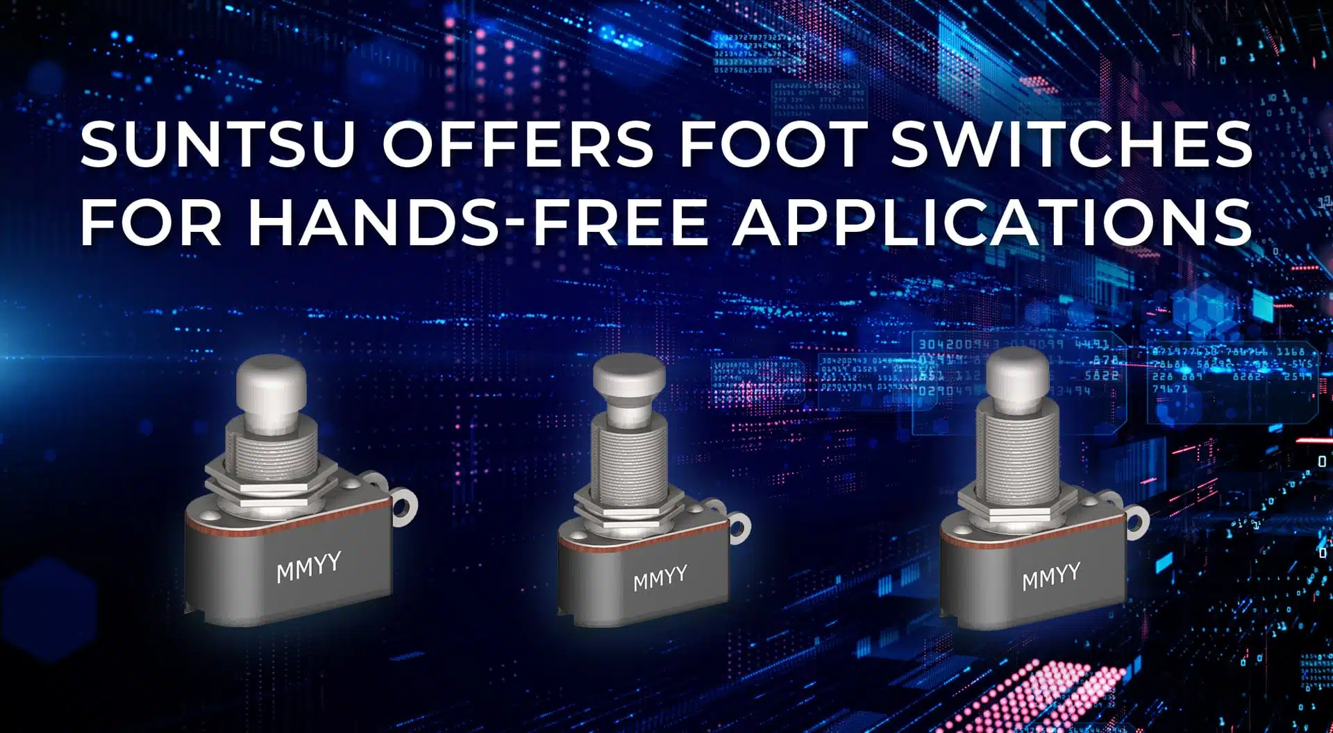 Suntsu Foot Switches Header