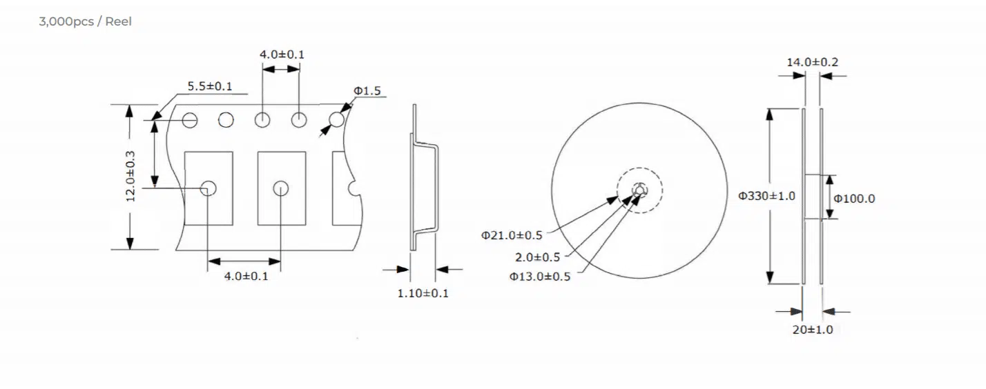 SWS732 Outline Drawing