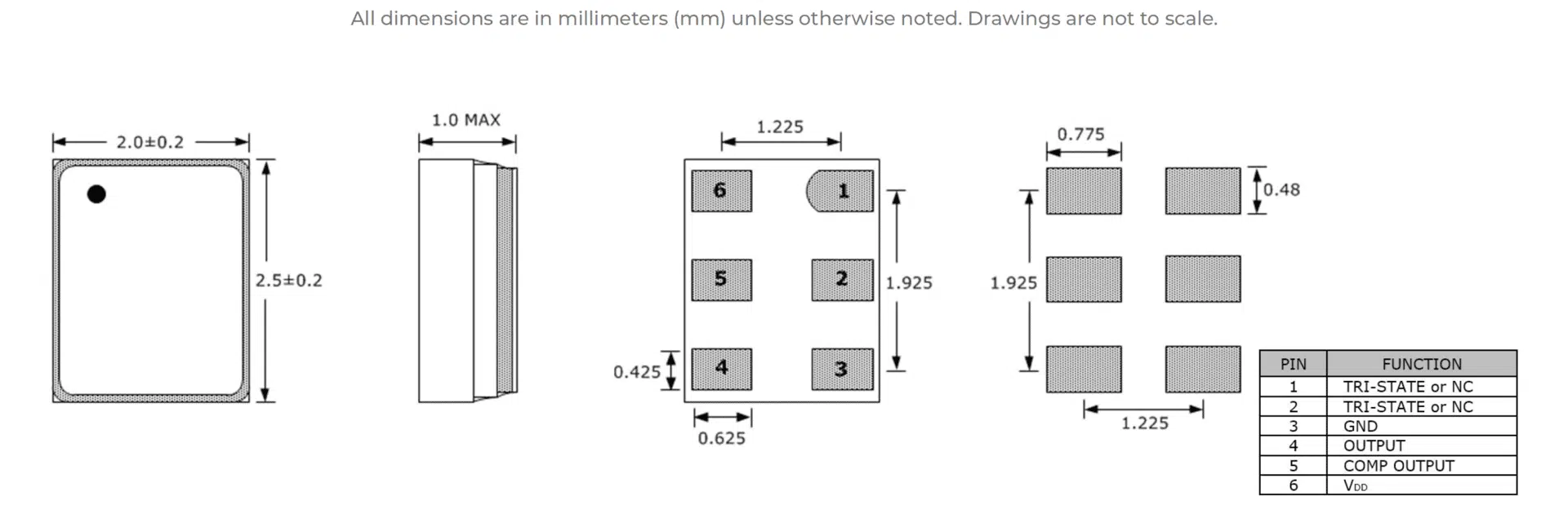 SQG22L-outline-drawing