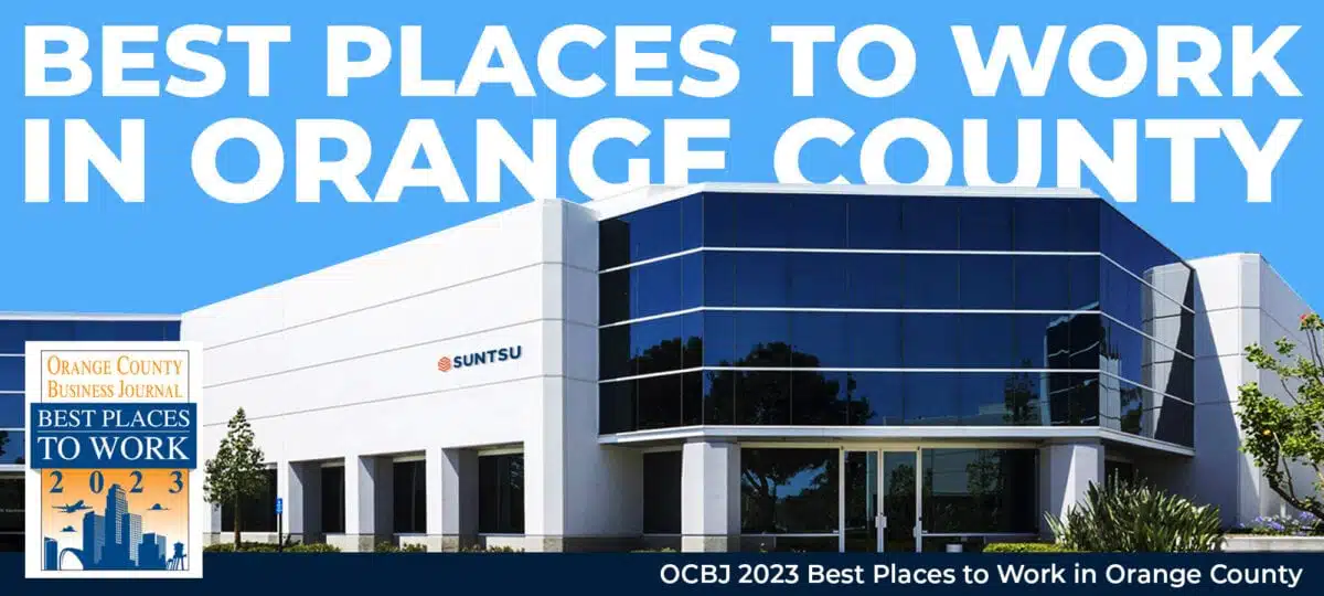 Suntsu Ranks #13 on the OCBJ 2023 Best Places to Work in Orange County