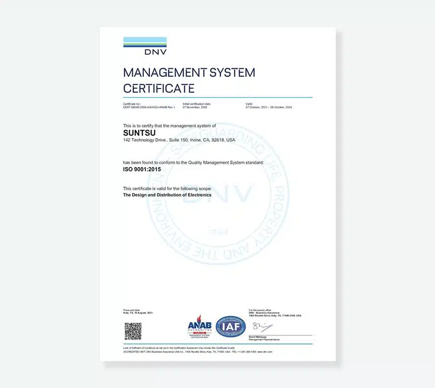 DNV Certification