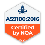 AS9100:2016 Certified by NQA