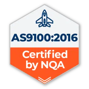 AS9100:2016 Certified by NQA