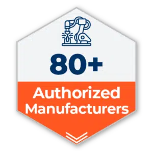 90+ Authorized Manufacturers