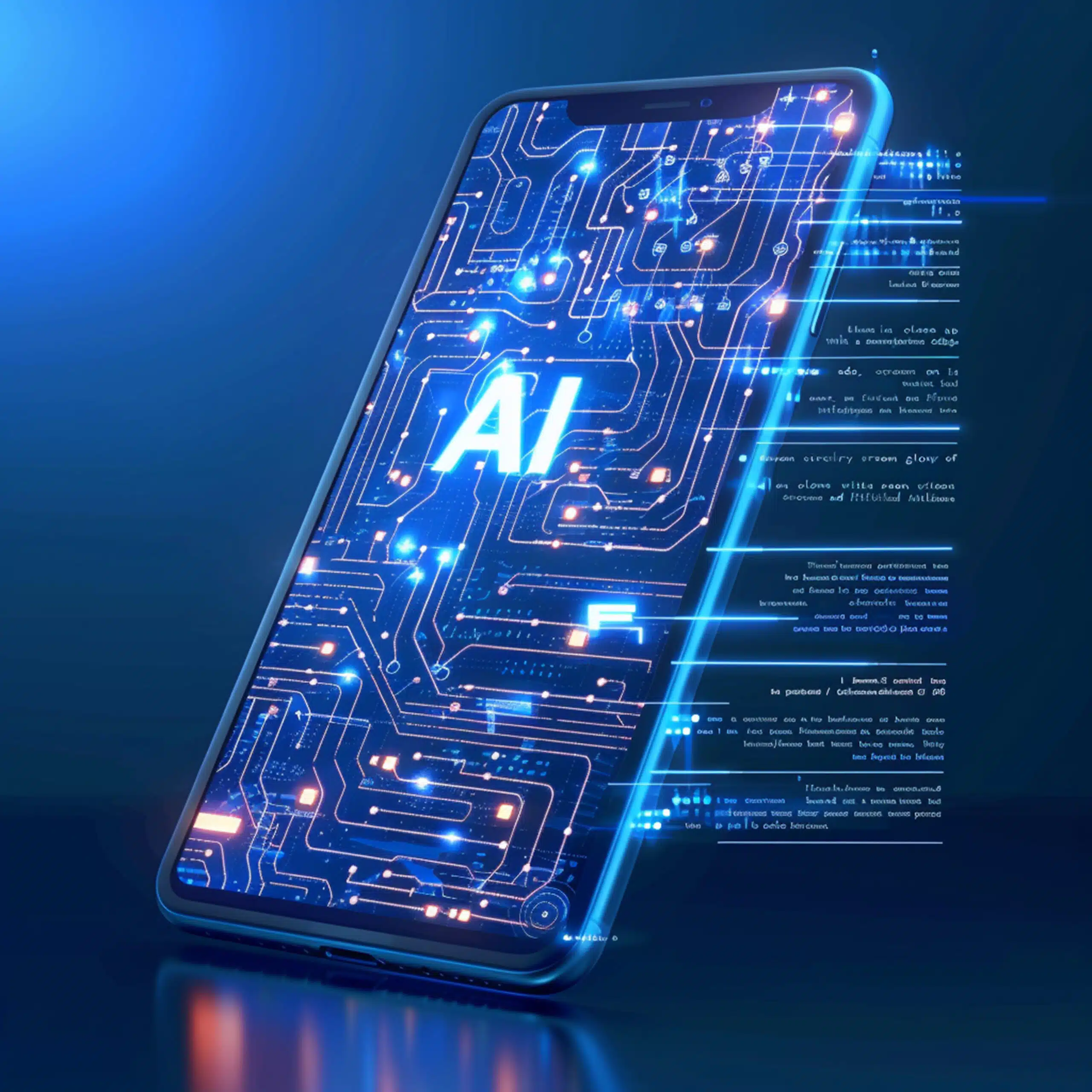Phone using AI technology