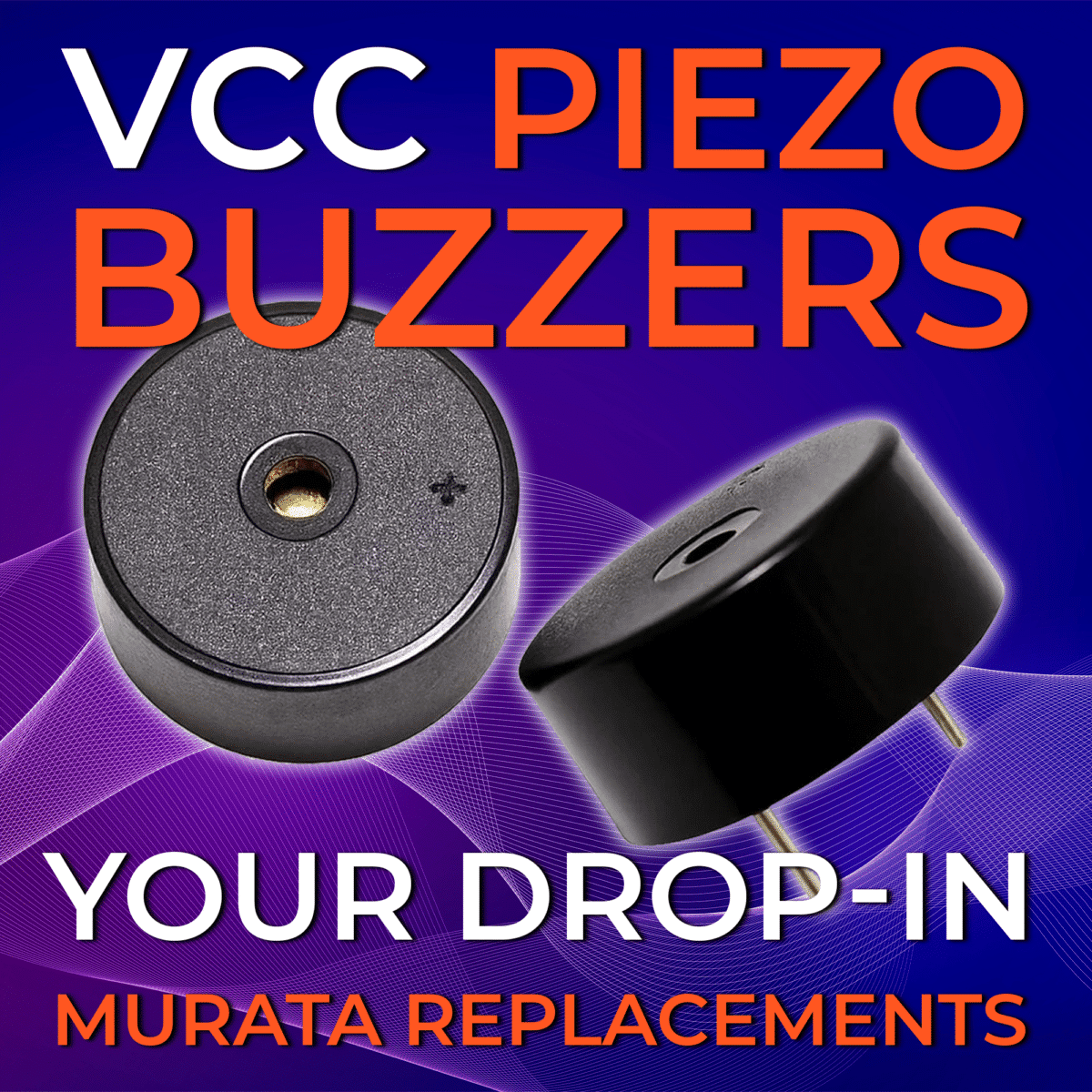 VCC Piezo Buzzers: Your Drop-In Murata Replacements