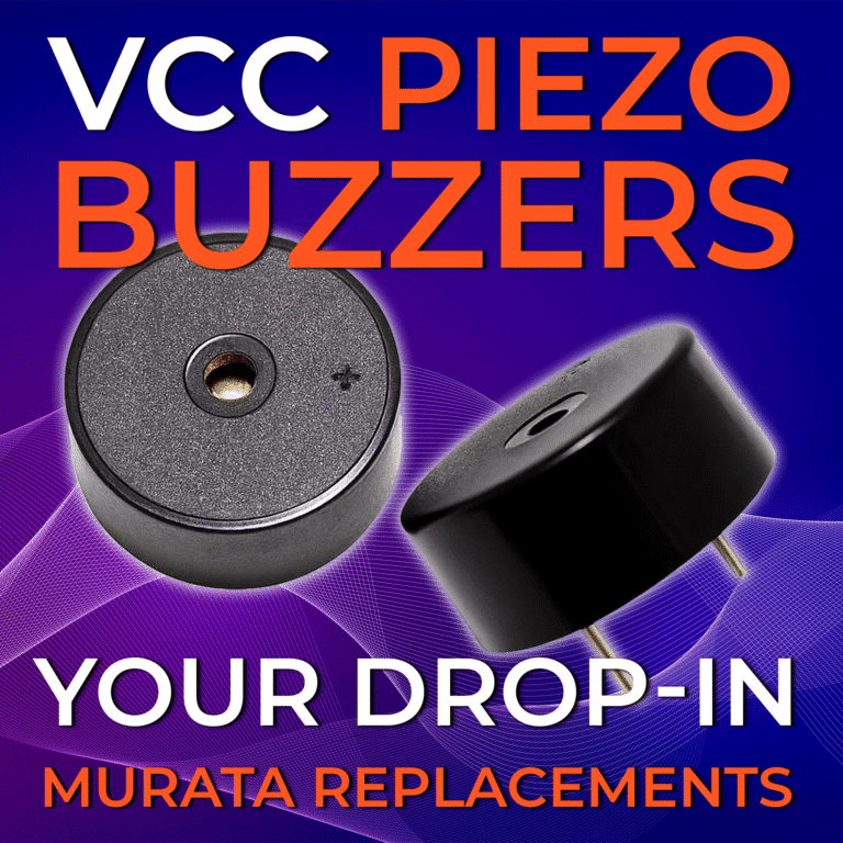 VCC Piezo Buzzers: Your Drop-In Murata Replacements