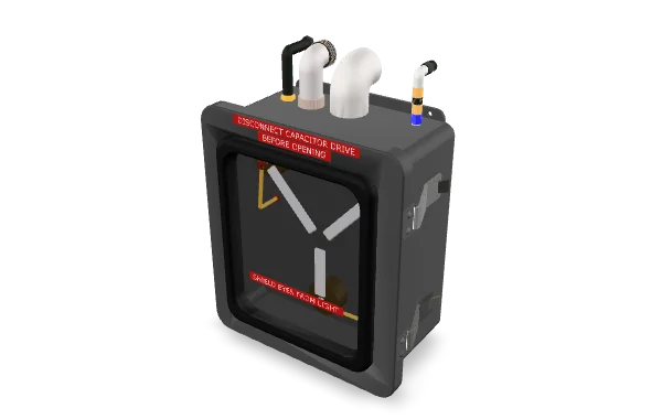 Flux Capacitors 3D model